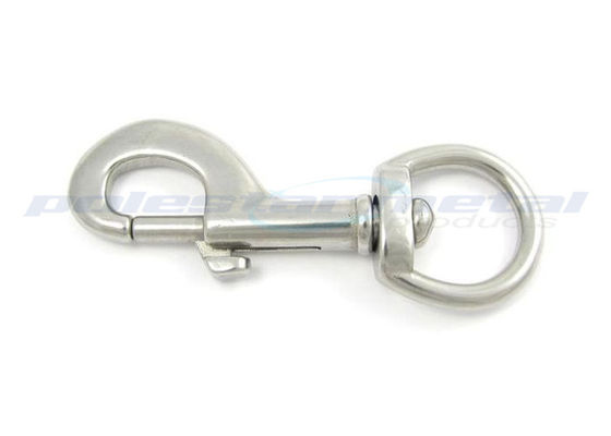 De aangepaste 304 Wartel van de de Haakd-vormige ring van Roestvrij staalcarabiner Onverwachte voor Handtas